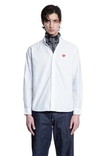 HUMAN MADE MAN WHITE SHIRTS