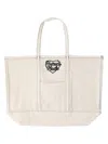 Human Made Garment Dyed Tote Bag In White