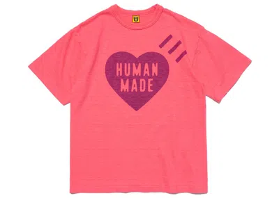 Pre-owned Human Made Men's  #1 T-shirt In Pink