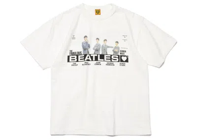 Pre-owned Human Made Men's  Beatles T-shirt In White