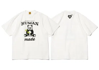 Pre-owned Human Made Men's  China Store Exclusive Panda T-shirt In White