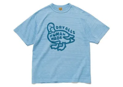 Pre-owned Human Made Men's  Dry Alls T-shirt In Blue