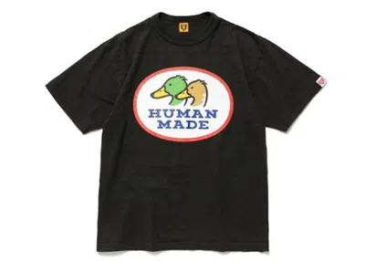 Pre-owned Human Made Men's  Duck Graphic #5 T-shirt In Black
