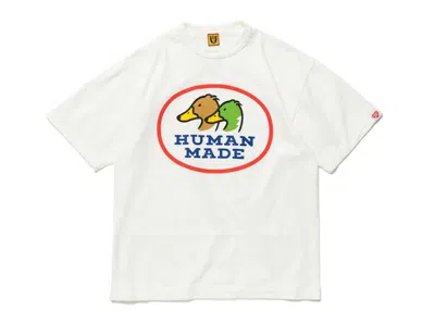 Pre-owned Human Made Men's  Duck Graphic #5 T-shirt In White