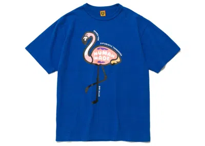 Pre-owned Human Made Men's  Flamingo T-shirt In Blue