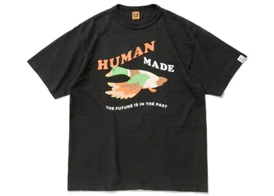 Pre-owned Human Made Men's  Flying Duck T-shirt In Black