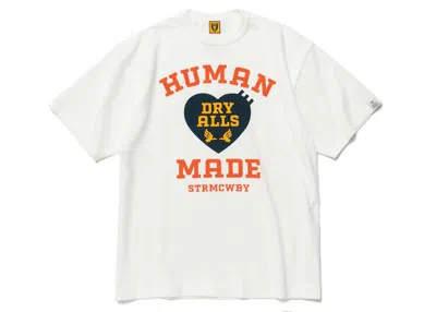 Pre-owned Human Made Men's  Graphic #08 T-shirt In White