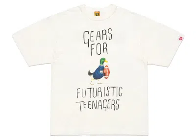 Pre-owned Human Made Men's  Graphic #2 T-shirt (fw23) In White