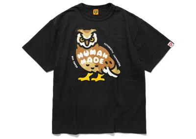 Pre-owned Human Made Men's  Graphic #4 T-shirt In Black