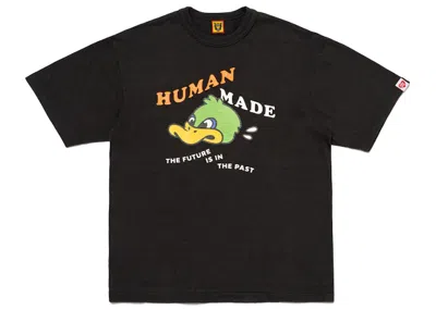 Pre-owned Human Made Men's  Graphic #5 T-shirt (fw23) In Black
