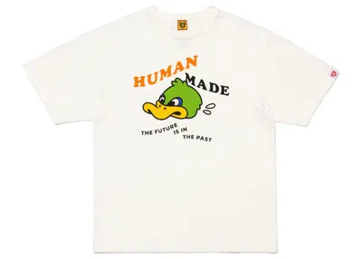 Pre-owned Human Made Men's  Graphic #5 T-shirt (fw23) In White