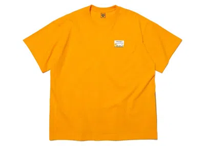 Pre-owned Human Made Men's  Graphic T-shirt In Yellow