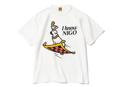 Pre-owned Human Made Men's  I Know Nigo T-shirt In White