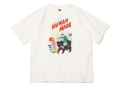 Pre-owned Human Made Men's  Keiko Sootome #7 T-shirt In White