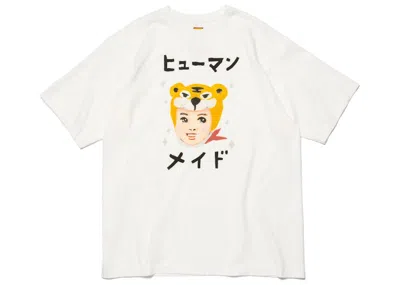 Pre-owned Human Made Men's  Keiko Sootome #8 T-shirt In White