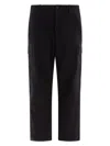 Human Made Relaxed Fit Black Cargo Trousers