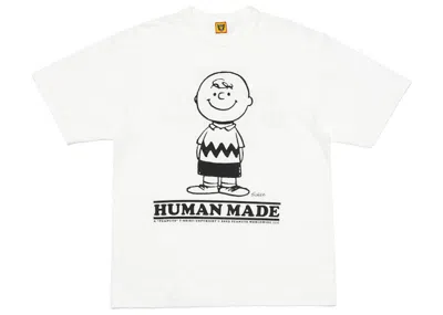 Pre-owned Human Made Men's  Peanuts #2 T-shirt In White