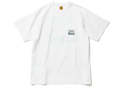 Pre-owned Human Made Men's  Polar Bear Pocket T-shirt In White
