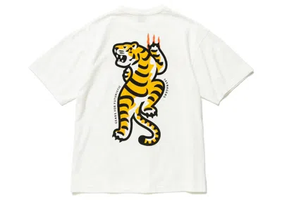 Pre-owned Human Made Men's  Tiger Graphic #11 T-shirt In White