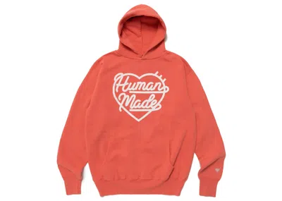 Pre-owned Human Made Men's  Tsuriami #1 Hoodie In Pink