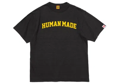 Pre-owned Human Made Men's  Vintage Graphic #06 Washed T-shirt In Black