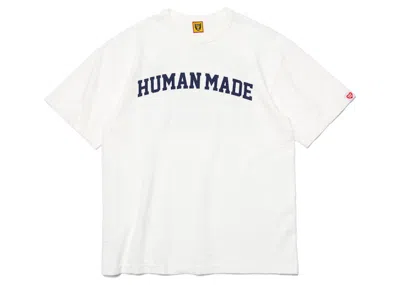 Pre-owned Human Made Men's  Vintage Graphic #06 Washed T-shirt In White