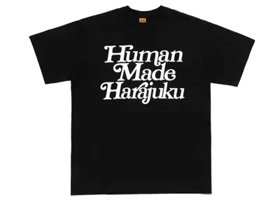 Pre-owned Human Made Men's  X Girls Don't Cry Harajuku T-shirt #2 In Black
