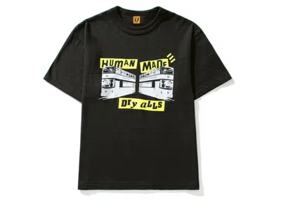 Pre-owned Human Made Men's  X Hbx Hong Kong Popup Exclusive T-shirt In Black