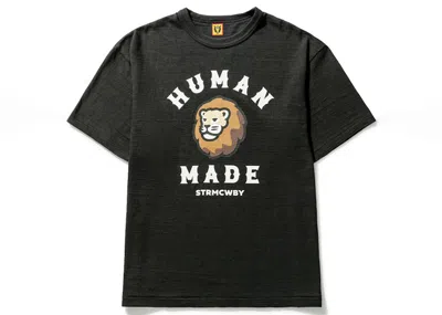 Pre-owned Human Made Men's  X Hbx Lion Graphic T-shirt In Black