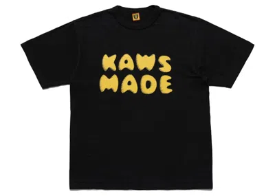 Pre-owned Human Made Men's  X Kaws #3 T-shirt In Black