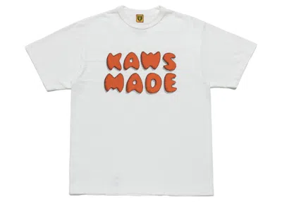 Pre-owned Human Made Men's  X Kaws #3 T-shirt In White