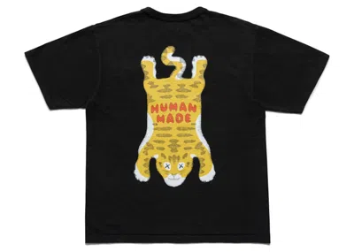 Pre-owned Human Made Men's  X Kaws #4 T-shirt In Black