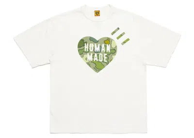 Pre-owned Human Made Men's  X Kaws Made Graphic I T-shirt In White