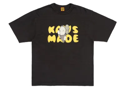 Pre-owned Human Made Men's  X Kaws Made Graphic I T-shirt (ss24) In Black