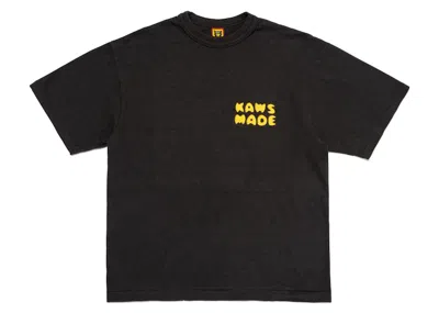 Pre-owned Human Made Men's  X Kaws Made Graphic Iii T-shirt (ss24) In Black