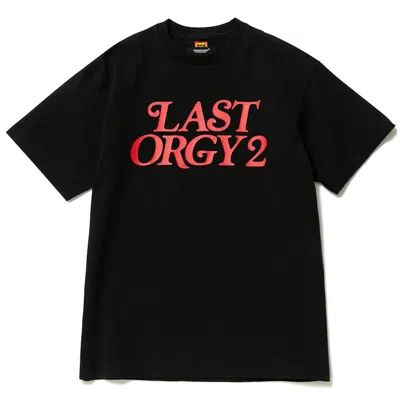 Pre-owned Human Made Men's  X Undercover Last Orgy 2 Gdc T-shirt In Black