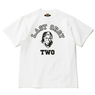 Pre-owned Human Made Men's  X Undercover Last Orgy 2 T-shirt In White