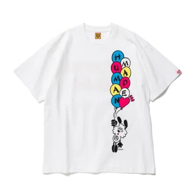 Pre-owned Human Made Men's  X Verdy Vick Short Sleeve T-shirt In White