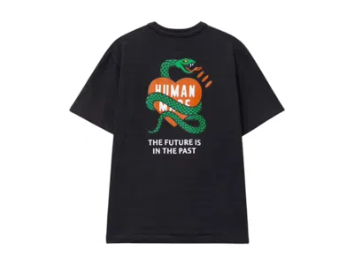 Pre-owned Human Made Men's  Year Of The Snake Graphic T-shirt In Black