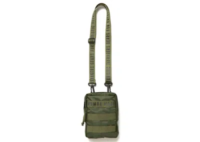 Pre-owned Human Made Military #2 Pouch In Olive Drab In Green