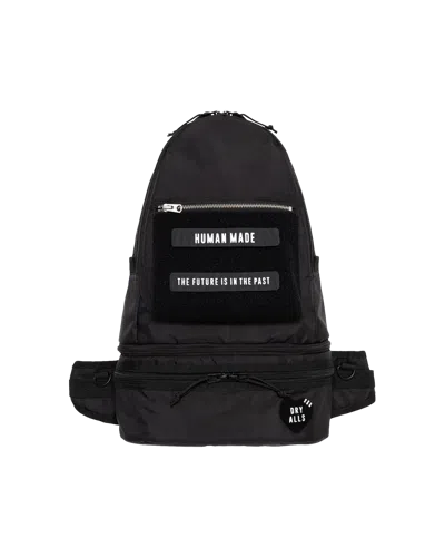 Human Made Kids' Military Backpack In Black
