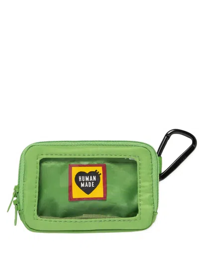 Human Made Military Card Case In Green