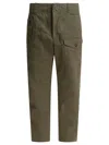 Human Made Military-inspired Cargo Trousers With Practical Pockets In Green