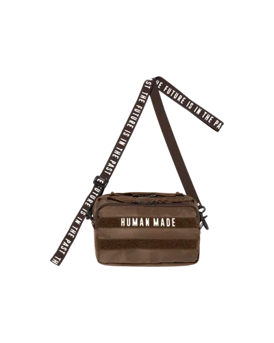 Human Made Kids' Military Pouch Small In Brown