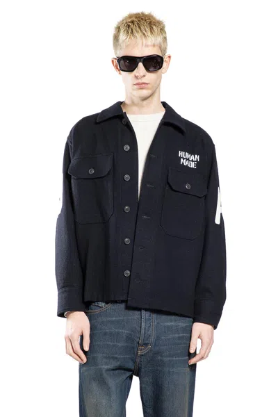 Human Made Military Shirt In Blue