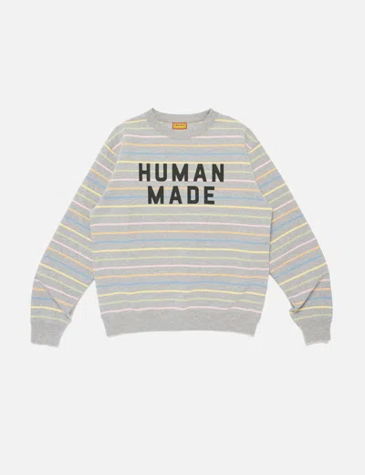 Human Made Multi Striped Sweatshirt