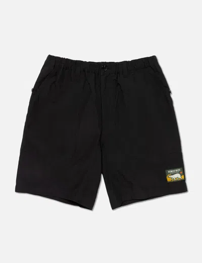 Human Made Nylon Shorts In Black