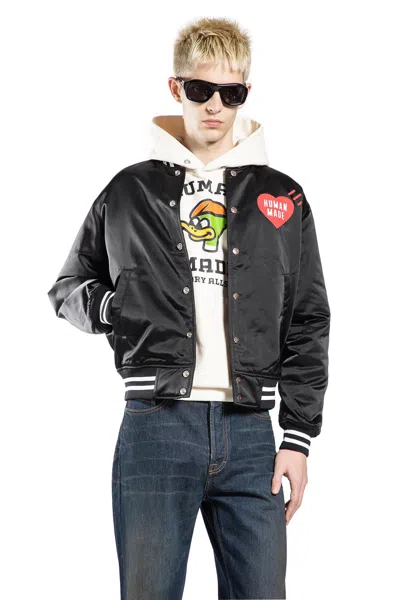 Human Made Nylon Stadium Jacket In Black