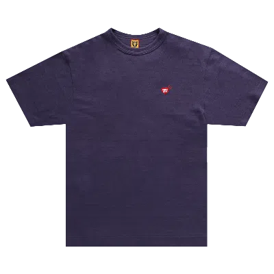 Pre-owned Human Made One Point T-shirt 'navy' In Blue
