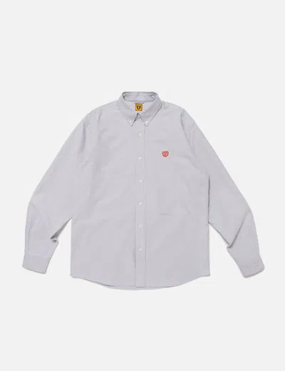 Human Made Oxford Bd Shirt In Gray